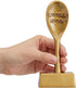 Golden Spoon Award Cooking Trophy for Chili Cook Off, Baking Contest, Funny Food Prize, Bronze Metal Finish