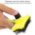 GLOGLOW Pet Grooming Brush - Self Cleaning Slicker Brush for Short and Long Hair, Gently Removes Loose Undercoat