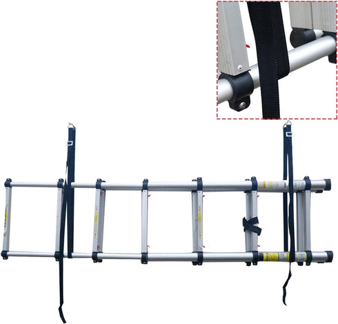 GOSWIFT Kayak Storage Straps, Adjustable Wall Mount Storage Straps for Canoes, 100LBS Capacity
