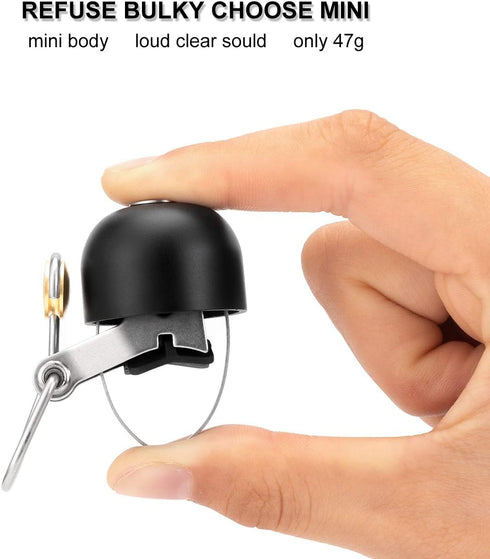 ROCKBROS Classic Bike Bell, Loud Sound Bicycle Ring Bell for Road and Mountain Bike Handlebars
