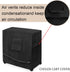 EDOSTORY 600D 80 34L 20W 32H inch, Cooler Cart Cover, Waterproof UV Resistant Oxford Fabric Fit for Most Quart Rolling