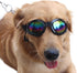 NACOCO Pet Glasses Dog Sunglasses for Golden Retriever and Samoyed, Big Dog Goggles (Black).