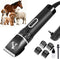 Professional Dog Clippers for Thick Coats - Heavy Duty Pet Grooming Clippers