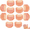 DeaHea 6 Pair Anti-Slip Workout Grips Pads Silicone Padded Weight Lifting Gloves Shock