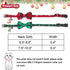 ADOGGYGO Christmas Cat Collar Breakaway with Bow Tie Bell, 2 Pack Red Green Plaid Xmas Kitten Collar