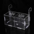 POPETPOP Fish Breeding Box, Acrylic Fish Acclimation Box for Small Fish and Shrimp