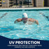 The Friendly Swede Swim Goggles - Anti Fog Swimming Goggles with Nose Pieces & Case