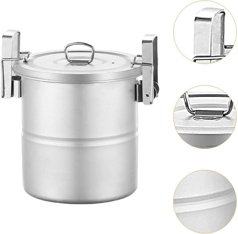 Lljsszr Backpacking Camping Rice Cooker Steamer Multifunctional Camp Team Hoquians for Survival Survival