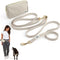 Hands Free Dog Leash with Treat Pouch Waterproof Cross Body & Waist