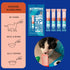 Lickable Cat Treats - Real Tuna Multivitamin Puree with Lysine & Taurine for Indoor Cats, 12 Pack