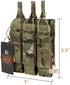 KRYDEX Open Top Triple MP7 MP5 MP9 Magazine Pouches Molle