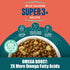 SUPER3+ Dry Cat Food (Salmon+Freeze Dried Raw Salmon+Salmon Fish Oil) | High-Protein | Grain-Free | 3 lbs
