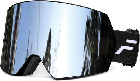 FMY Ski Goggles for Men, Women & Youth - Anti Fog UV400 Protection for Snowboarding
