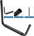 LUGO Heavy Duty Steel Storage Hooks - Wall Mounted Rack for Hanging Canoes, Kayaks, Surfboards, and Bikes