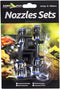 REPTI ZOO Adjustable Fine Misting Spray Nozzles, 4 Pieces, Water for Reptiles