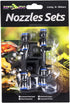 REPTI ZOO Adjustable Fine Misting Spray Nozzles, 4 Pieces, Water for Reptiles