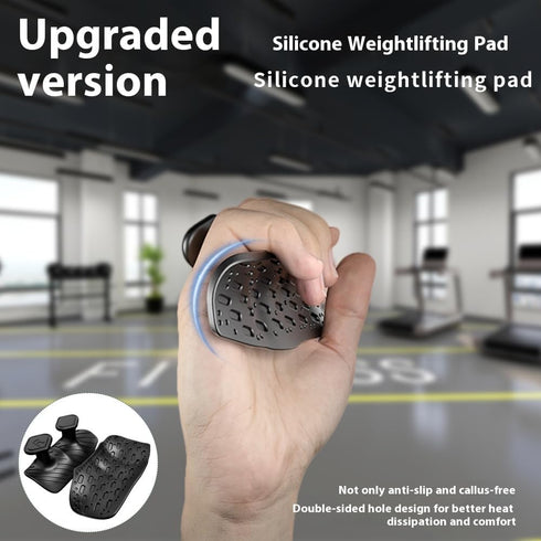 Monattrod Upgraded Weight Lifting Grips for Women & Men - Extra Large & Thick Non-Slip Gym Grips, Ergonomic Workout