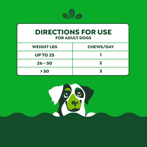 7.3 oz. 40 Count Greenies Supplements Calming Chews for Dogs Chicken Flavor, Dog Calming Chews, Container