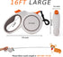 Retractable Dog Leash, 16 ft Strong Nylon Tape Lead for Pets up to 110lbs, Tangle-Free & Anti-Slip Handle
