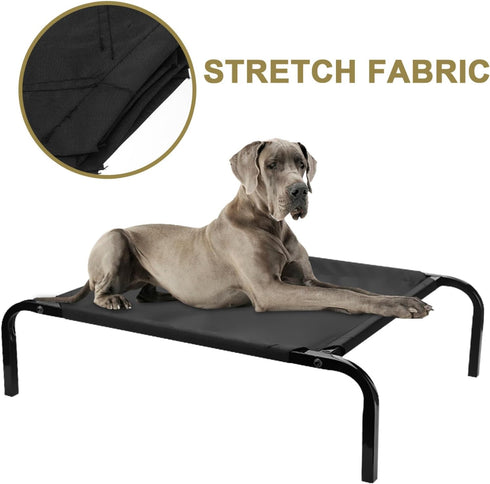 Pet Bed Mesh Dog Beds for Indoor Dogs, Washable Elevated Hammock for Cats and Dogs