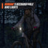 Ultra Bright Rechargeable Bike Lights for Night Riding, Road Mountain Bike Accessories for Kids Adults - Headlight with