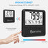 capetsma Aquarium Thermometer, Digital Fish Tank Thermometer with Large LCD Screen, Records High & Low Water Temperature
