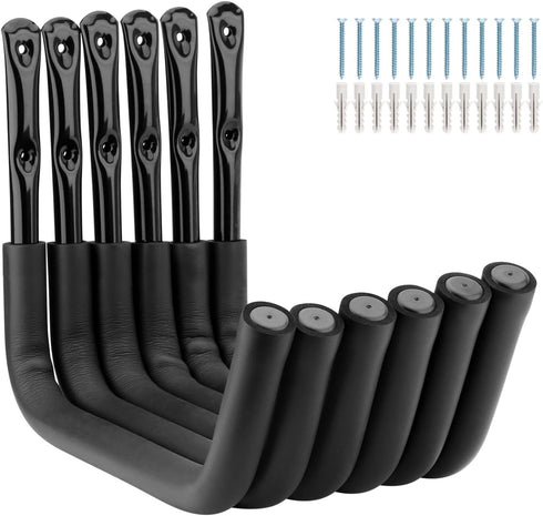 Heavy Duty Garage Storage Kayak Hook, 55LBS Capacity, 15 Inch Canoe Hanger for Surfboards, Ladders, Beach Chairs,