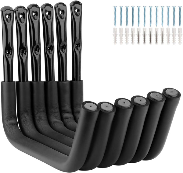 Heavy Duty Garage Storage Kayak Hook, 55LBS Capacity, 15 Inch Canoe Hanger for Surfboards, Ladders, Beach Chairs,