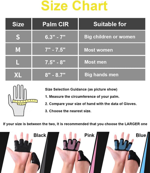 SUJAYU Workout Gloves for Women Men, Barehand Gloves for Weight Lifting, Weight Grips for Women Gym Gloves for Women