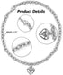 Dog Collar and Cat Chain Necklace, Stainless Steel Adjustable 18K Silver Heart-Shaped Necklace for Small Pets (Sliver,