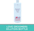32oz Dilution Bottles - Set of 4 Professional Pet Shampoo Mixing Bottles for Grooming Solutions