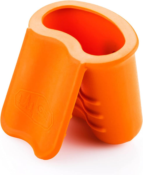 GSI Outdoors MicroGripper, Heat-Resistant Non-Slip Magnetic Silicone Pot Gripper, 2” inch, Orange