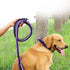 Dog Collar and Leash Set - Heavy Duty Nylon Braided Rope 4 FT Leash and Training Collar for Small, Medium & Large Dogs