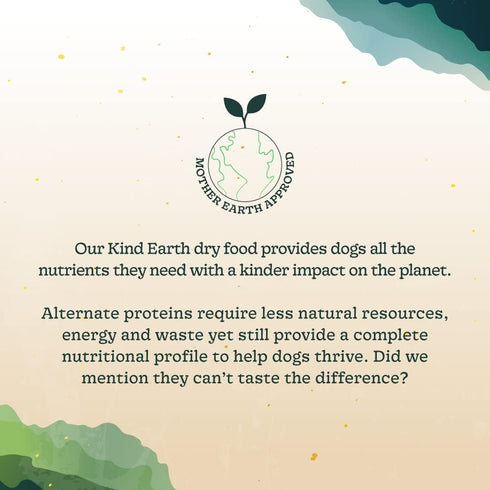 Open Farm Kind Earth Plant Based Dry Dog Kibble, Natural Vegan Dog Food, Nutrient-Dense, 3.5 Pound Pack