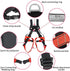 NewDoar CE Certified Climbing Harness - Rock Climbing Rappelling Equipment for Body Guard Protection