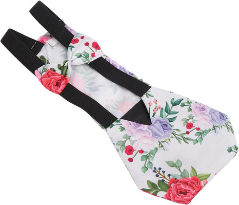Stylish Washable Poultry Diaper with Bow Tie for Chickens, Ducks, Geese, and Roosters