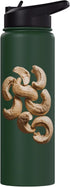 Cashew Love Cashew Design Cashews Stainless Steel Insulated Water Bottle