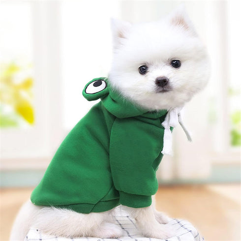 Warm Dog Winter Clothes, Cute Fruit Dog Coat Hoodies, Fleece Jacket for French Bulldog Chihuahua