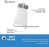 30FT/9.14M 4OZ 3PCS/6PCS Crab Throw Line Length with Lead Weight Crab Trap Line Kit