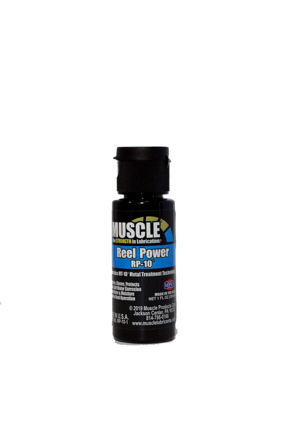 Muscle Products Corp Muscle Reel Power RP-10 Fishing Reel Lubricant & Cleaner, 1 oz Bottle