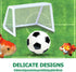 POPETPOP Fish Tank Decorations Mini Soccer Goal, Indoor Mini Net Football Frame Toy for Aquarium Decor