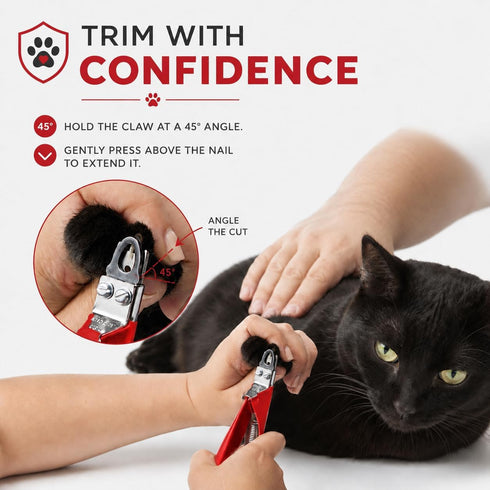 Trimmer, Resco Cat Nail Clipper, Original Pet Nail Red
