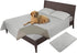 Easy-Going 100% Waterproof Dog Bed Cover, Light Gray, Non-Slip Pet Blanket for Furniture, Washable Couch Cover (52X82