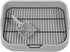 1set Toddmomy Dog Potty Training Tray Splashproof Design Materials Capacity for Dogs Indoor Use Easy to Pet Toilet