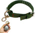 Cattle Collar, Thick Canvas Adjustable Nylon Cow Neck Strap with Cow Bell for Farm Animals (38.5inch)