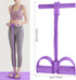 Multi-Function Tension Rope, 4 Tube Resistance Bands with Handles for Home Gym Tummy Trainer
