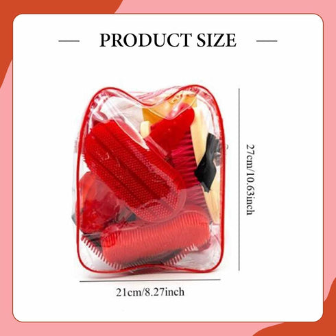 Zxpjkyu 11x Set Horse Grooming Kit,Cleaning Tools,Horse Brush Horses Care Supplies for Horseriders