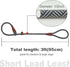 3 FT Slip Lead Dog Leash, 1/2 inch Rope for Walking and Training, No Pull Strong Nylon Leash for Medium and Large Dogs