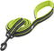 Creation Core Reflective Dog Leash Green, Durable Padded Strap for Puppy, 6.5Ft Long, 0.8" Wide