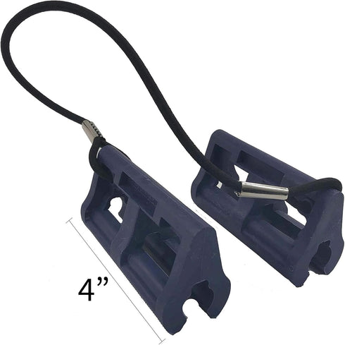 T-H Marine 4" Steer Stop Hydraulic Steering Lock, Outboard Motor Steering Lock Set for Boat Transport